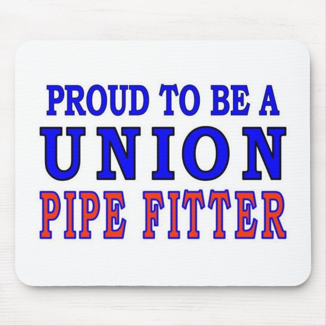 UNION PIPE FITTER MOUSE MAT (Front)