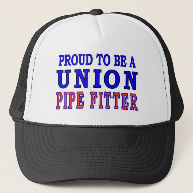 UNION PIPE FITTER TRUCKER HAT (Front)