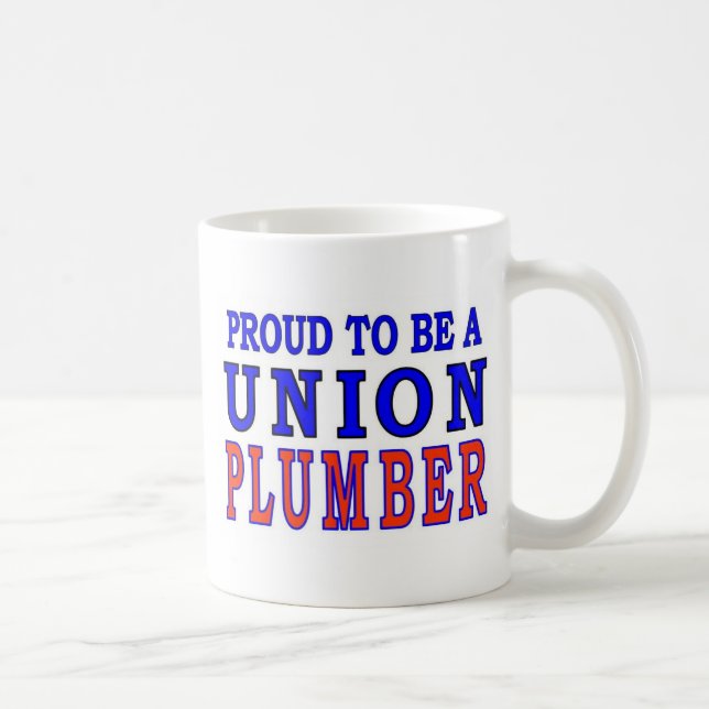 UNION PLUMBER COFFEE MUG (Right)
