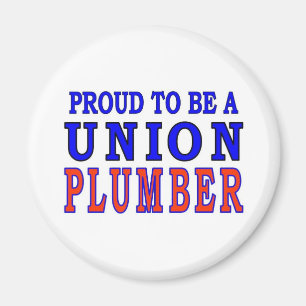 UNION PLUMBER MAGNET