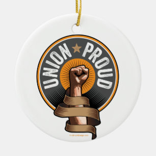 Union Proud Ceramic Tree Decoration