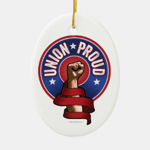 Union Proud Ceramic Tree Decoration