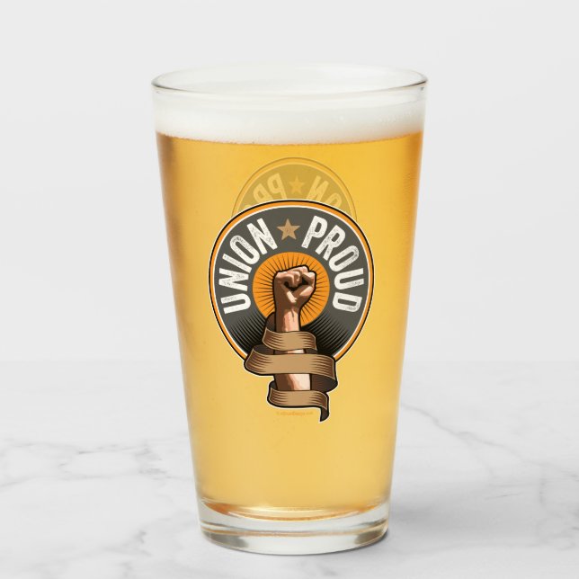 Union Proud Glass (Front Filled)