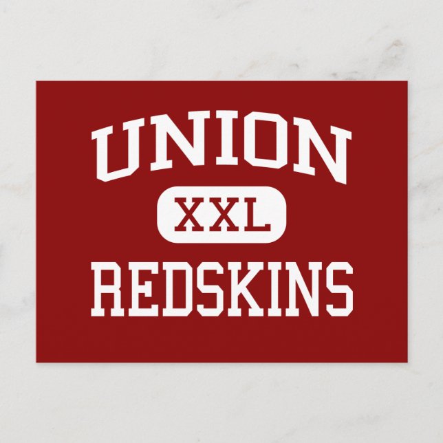 Union - Redskins - Middle School - Tulsa Oklahoma Postcard (Front)