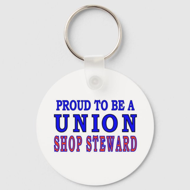 UNION SHOP STEWARD KEY RING (Front)