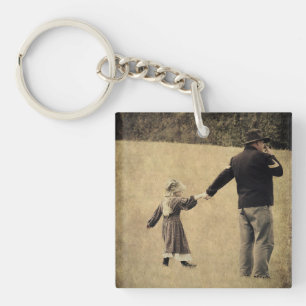 Union Soldier and Daughter Key Ring
