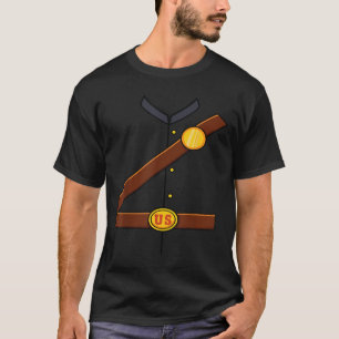 Union Soldier Costume Halloween Civil War  T-Shirt