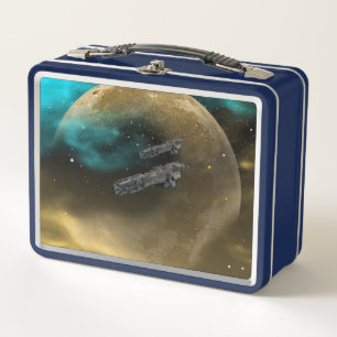 Union Space Metal Lunch Box
