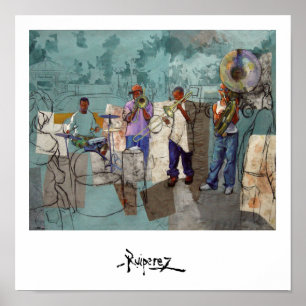 “Union Square Band” - “Band in Square Union Poster