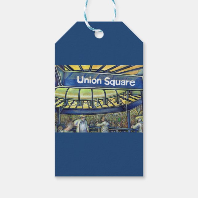 Union Square's Parlour Gift Tags (Front)