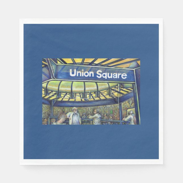 Union Square's Parlour Napkin (Front)