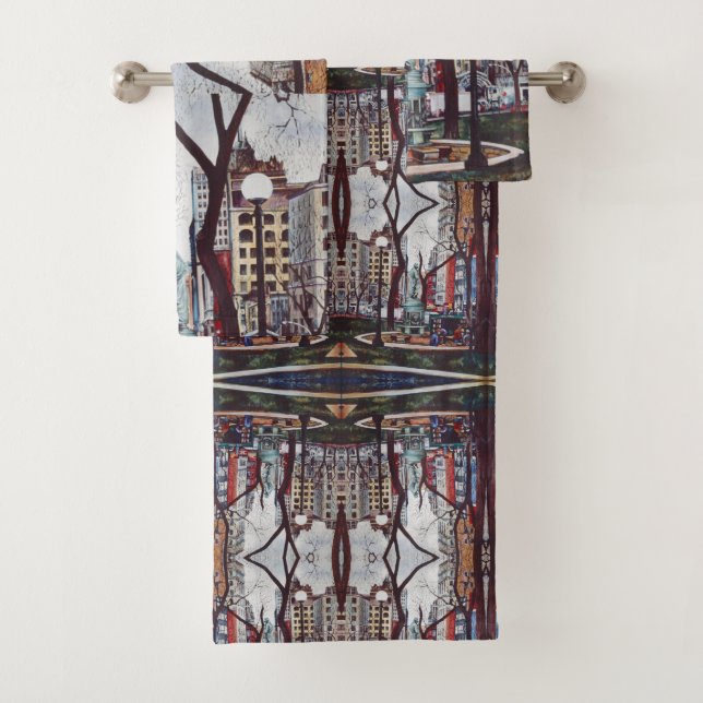 Union Square's smell of Colour Bath Towel Set (Insitu)