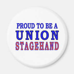 UNION STAGEHAND MAGNET