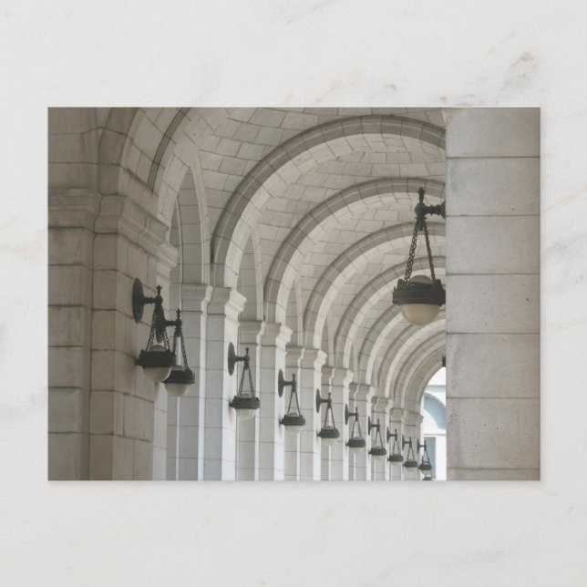 Union Station Arches Postcard (Front)