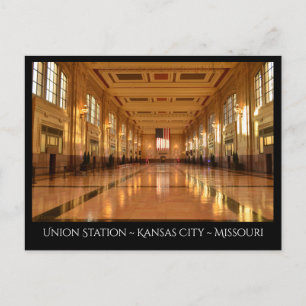 Union Station in Kansas City Postcard
