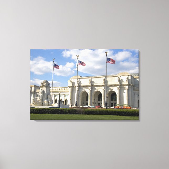 Union Station in Washington, D.C. Canvas Print (Front)
