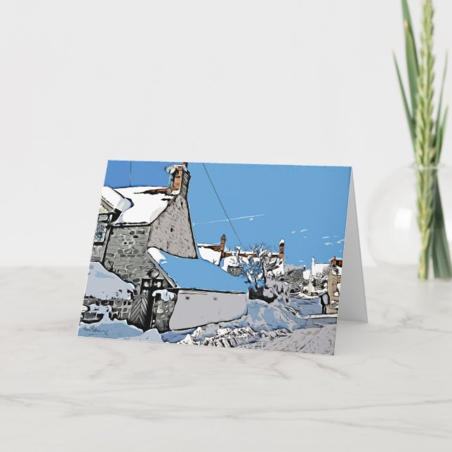 Union Street, Harthill with Woodall. Card (Front)