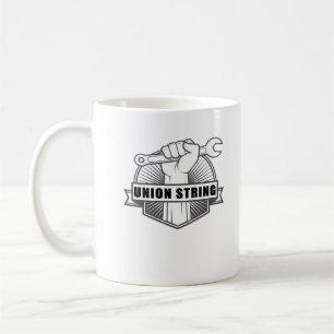 Union Strong American Flag Labour Day Essential Coffee Mug