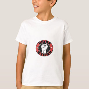 Union Strong American Flag Labour Day T-Shirt