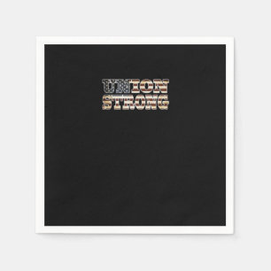 Union Strong And Solidarity Classic Napkin
