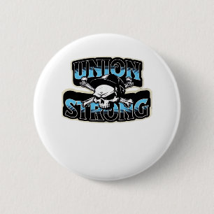 Union Strong Pro Union Hard Hat Union Classic 6 Cm Round Badge