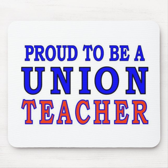 UNION TEACHER MOUSE MAT (Front)