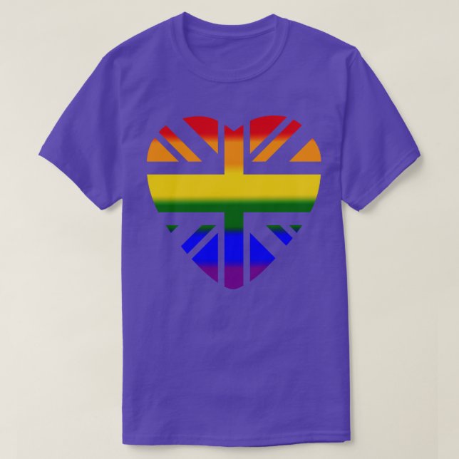Union Third Culture Heart Rainbow T-Shirt (Design Front)