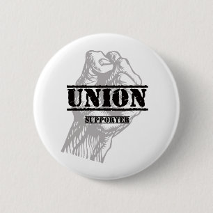 Union Thug Supporter 6 Cm Round Badge