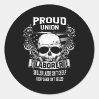 Union Worker Co Union Laborer Black Small