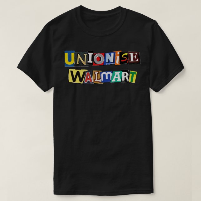 Unionise Walmart T-Shirt (Design Front)