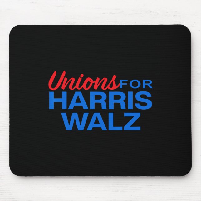 Unions For Harris Waltz  Mouse Mat (Front)