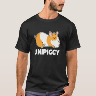 Unipiggy Graphic Guinea Pig Owner Pet Cavy Animal T-Shirt