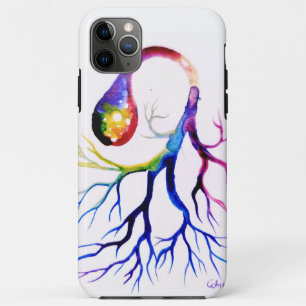 Unipolar neuron  iPhone wallet case