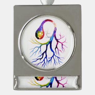 Unipolar neuron ornament