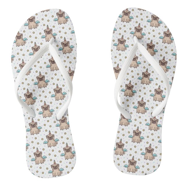 Unipug Pattern Flip Flops (Footbed)