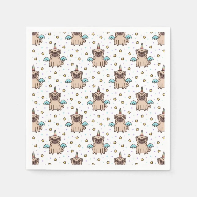 Unipug Pattern Napkin (Front)