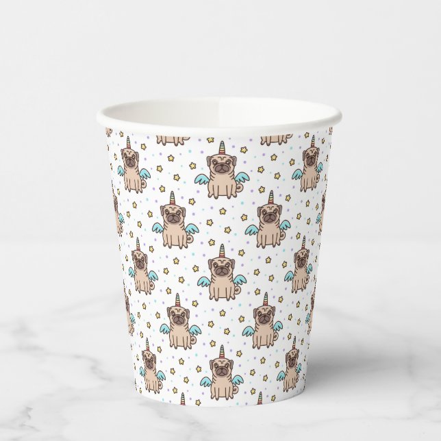 Unipug Pattern Paper Cups (Left)