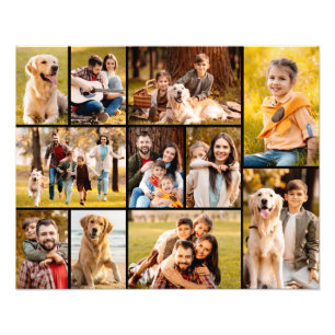 Unique 11 Photo Collage Minimalist Simple Black