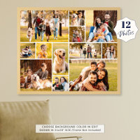 Unique 12 Photo Collage Minimalist Simple Photo