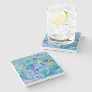 Unique Abstract Art Coasters for Your Home