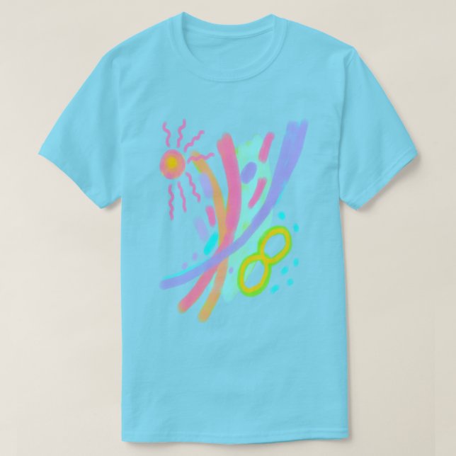 Unique Abstract Art T-Shirt (Design Front)
