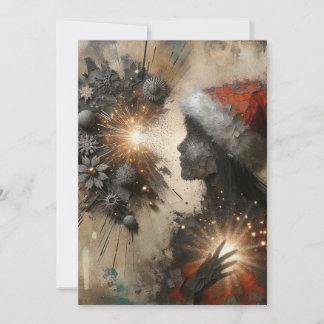 Unique Abstract Christmas Cards