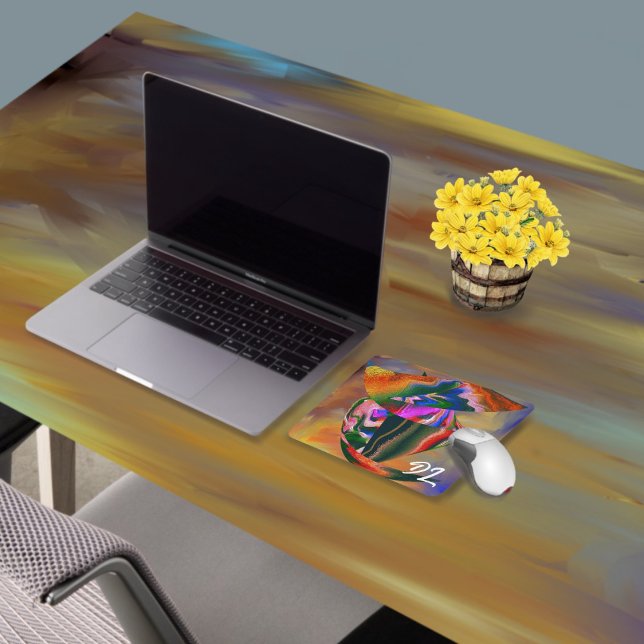 Unique Abstract Colourful Marble Liquid  Mousepad (Creator Uploaded)