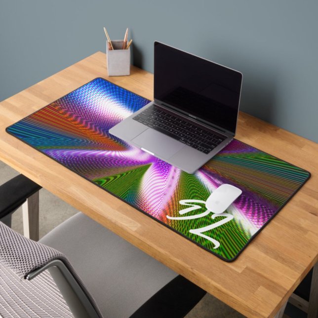 Unique Abstract Colourful Marble Liquid  Mousepad Desk Mat (Creator Uploaded)