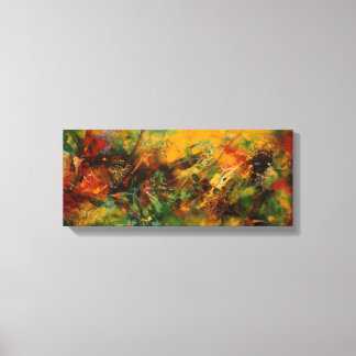 Unique abstract design canvas
