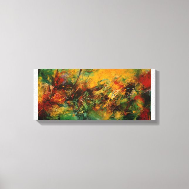 Unique abstract design canvas (Front)