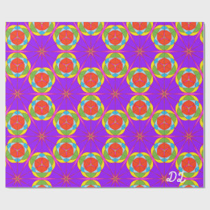 Unique Abstract Marble Liquified Wrapping Paper