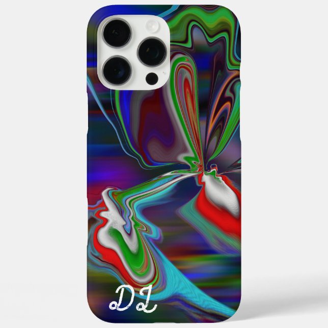 Unique Abstract Marbled Liquified & Colourful Case-Mate iPhone Case (Back)