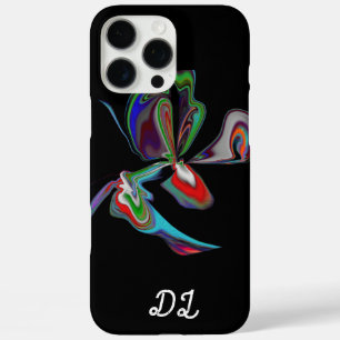 Unique Abstract Marbled Liquified Oil Paint iPhone 16 Pro Max Case
