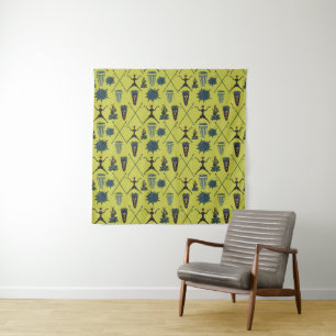 Unique Abstract Pattern Tapestry